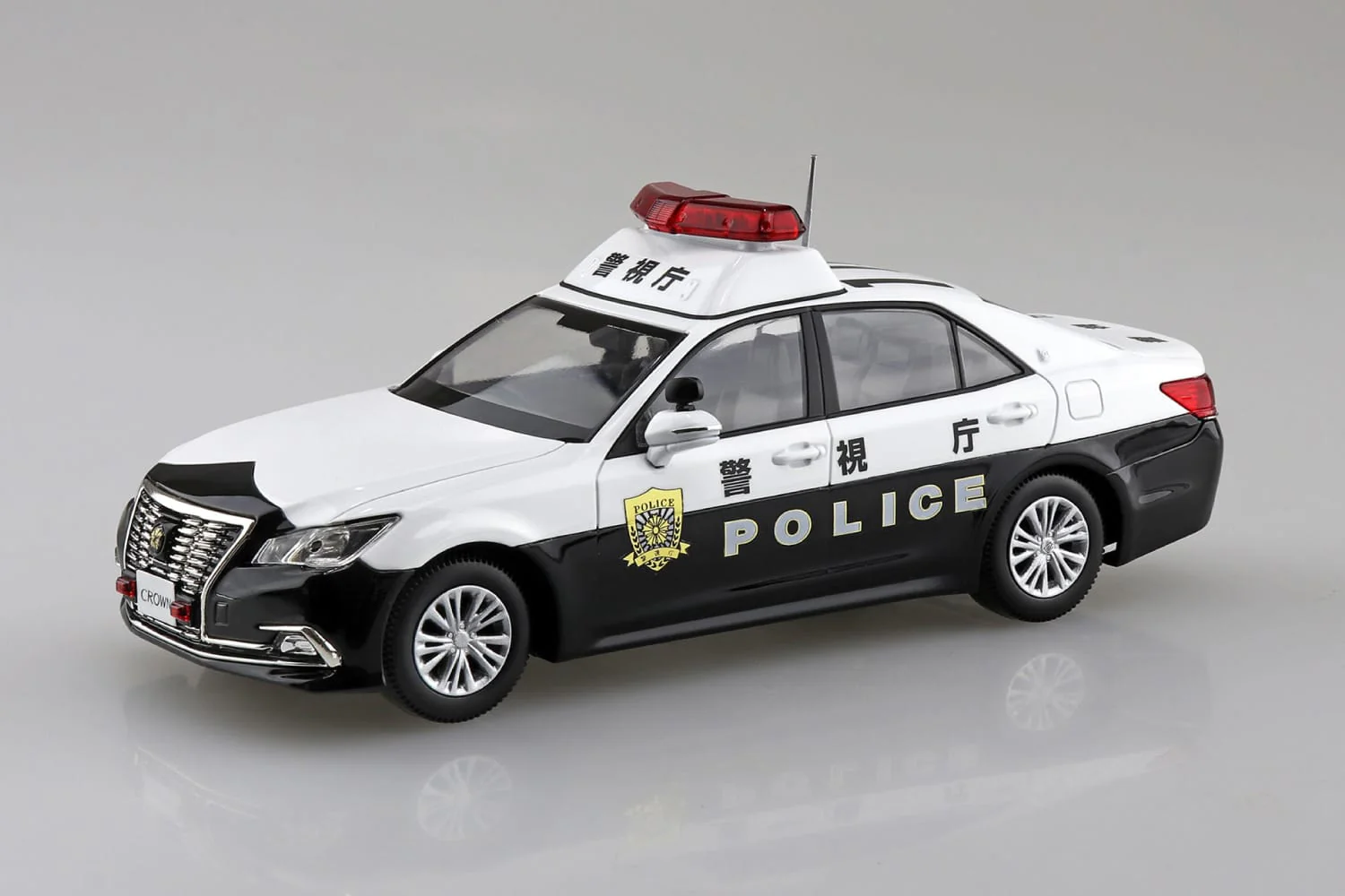 Aoshima 1/32 SNAP KIT #01-PC, TOYOTA CROWN PATROL CAR - Image 3