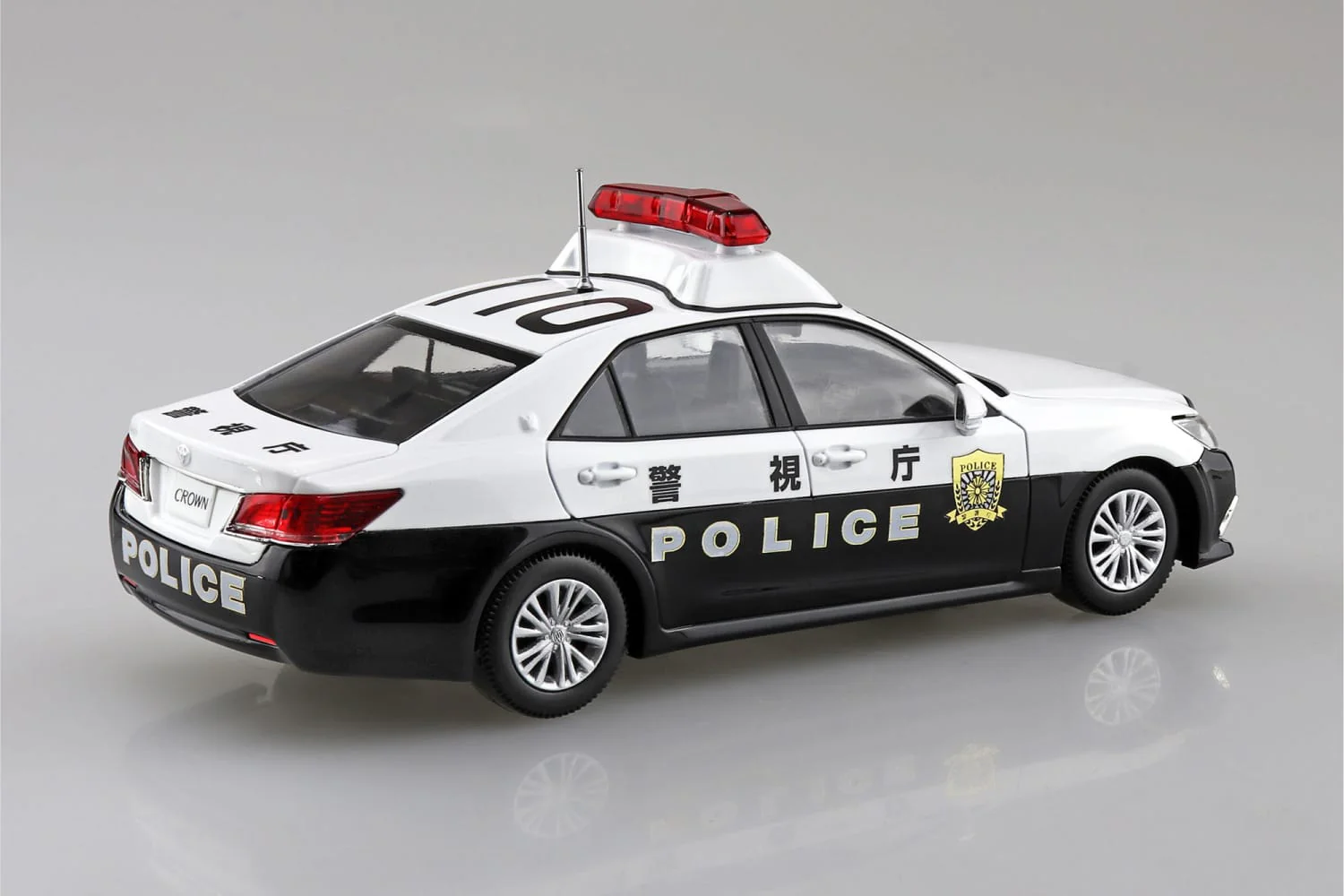 Aoshima 1/32 SNAP KIT #01-PC, TOYOTA CROWN PATROL CAR - Image 4
