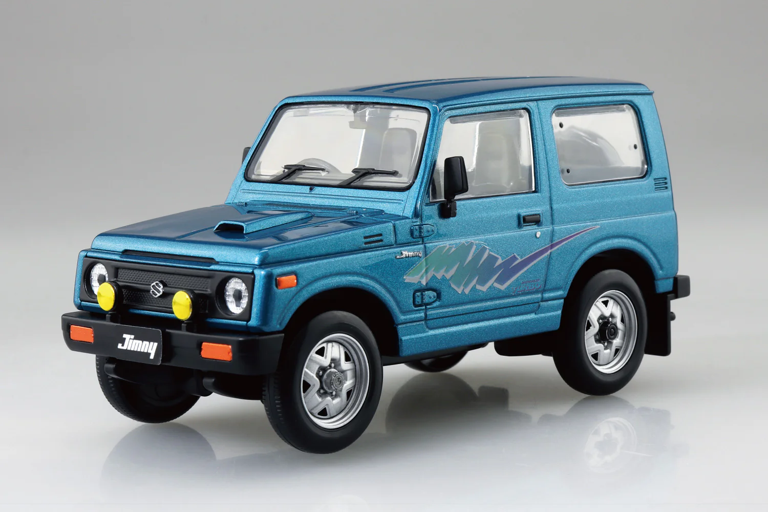 Aoshima 1/32 SNAP KIT #18-TB Suzuki JA11 Jimny(Triton Blue Metallic) - Image 4
