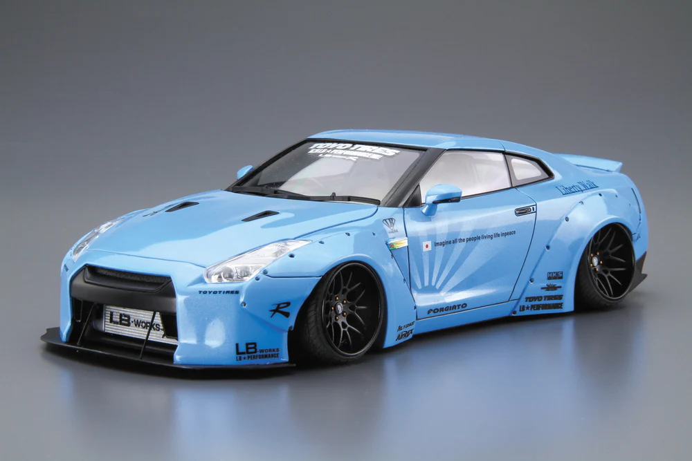 Aoshima 1/24 LB Works R35 GT-R Ver.1 - Image 4