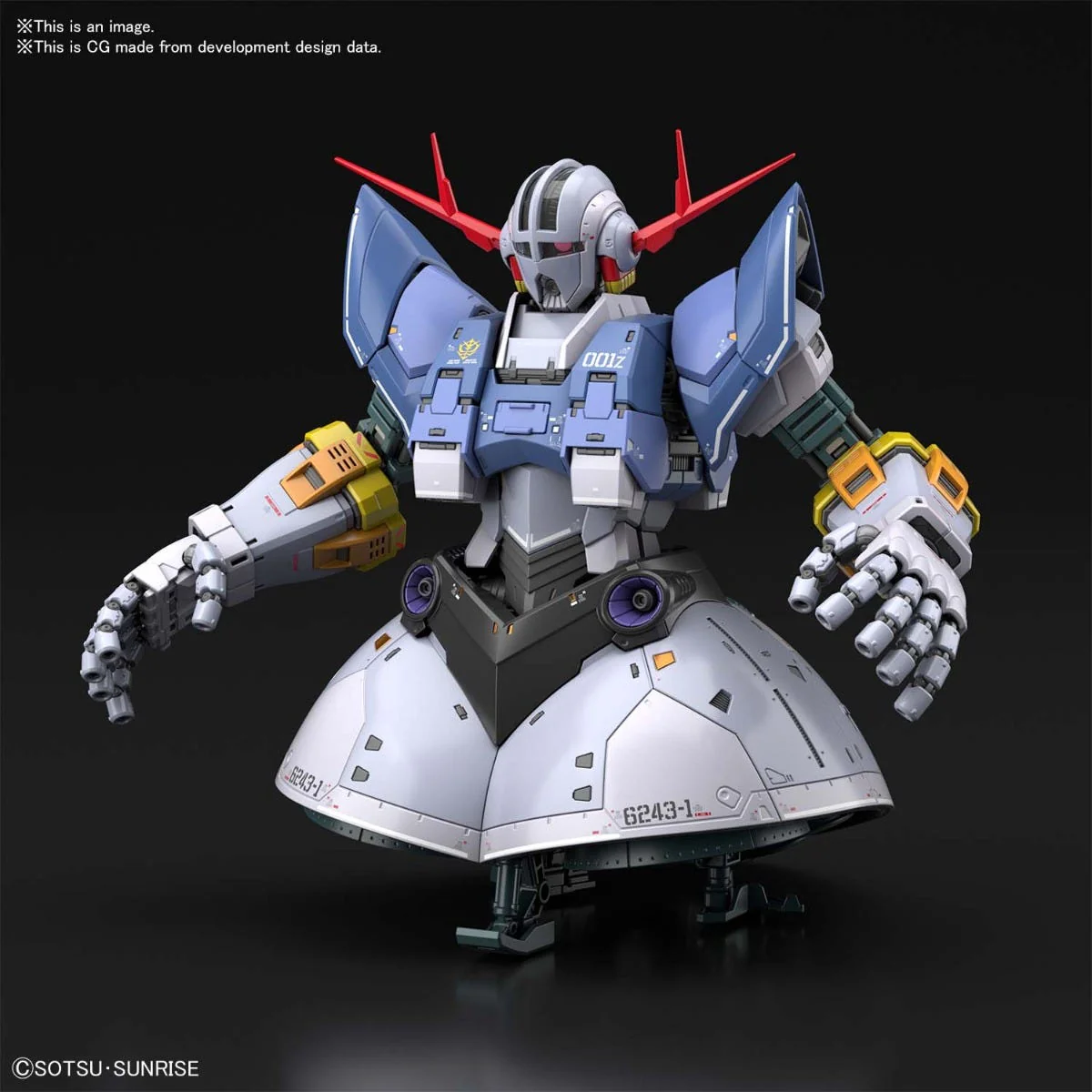 Bandai RG MSN-02 ZEONG - Image 4