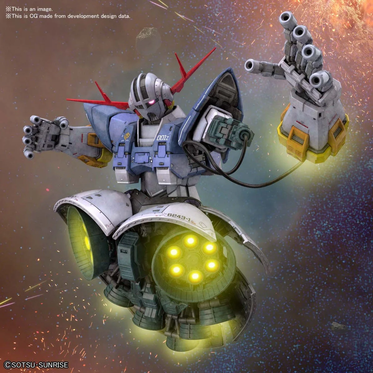 Bandai RG MSN-02 ZEONG - Image 6
