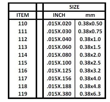 Evergreen - 110 - .015" X .020" OPAQUE WHITE POLYSTYRENE STRIP - Image 2