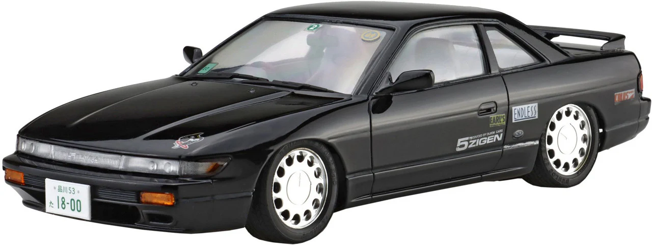 Fujimi 1/24 Nissan Silvia K`s (S13) (with Carbon Hood Decal) - Image 2