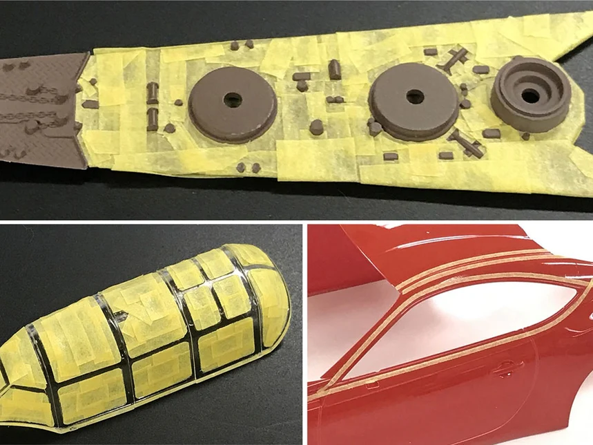 Tamiya 87207 Masking Tape 2mm - Image 3