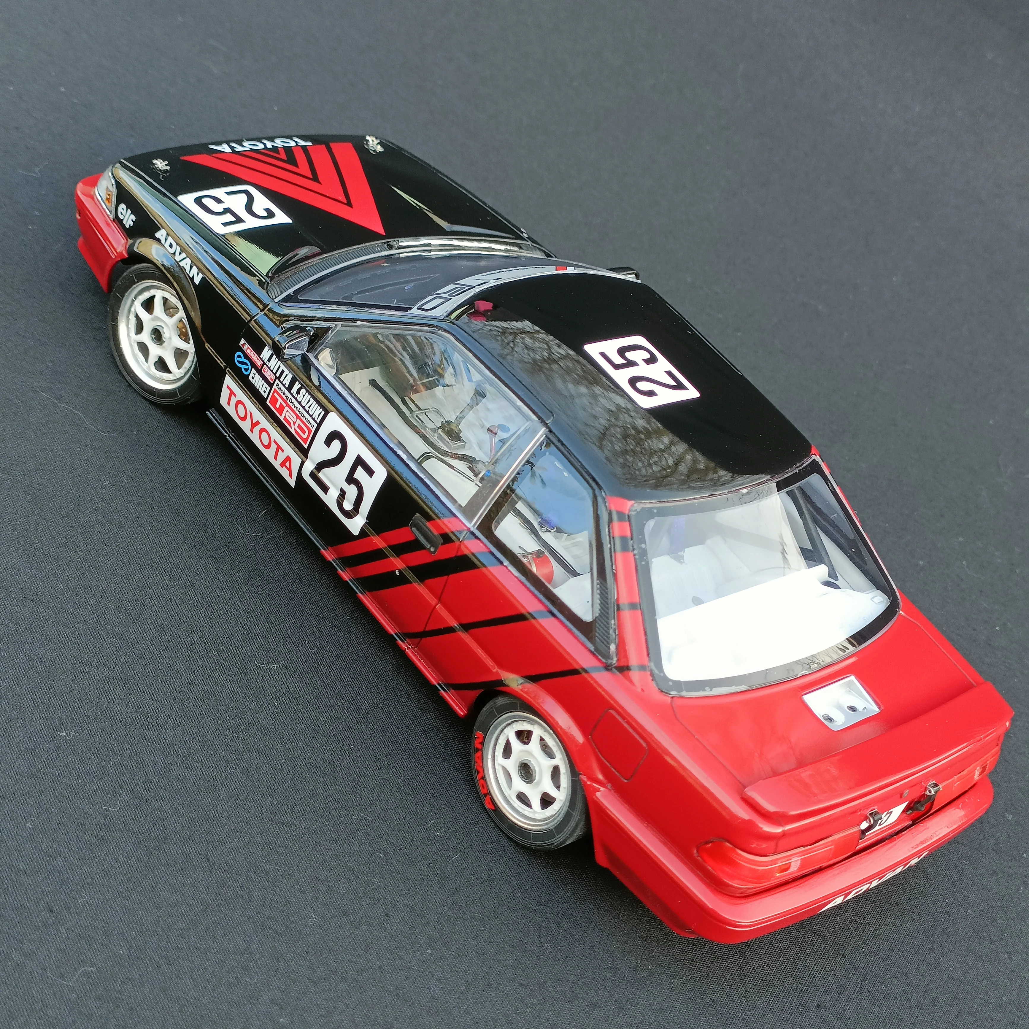 NuNu Hobby1/24 Racing Series TOYOTA COROLLA AE92 '91 JTC AUTOPOLIS - Image 12