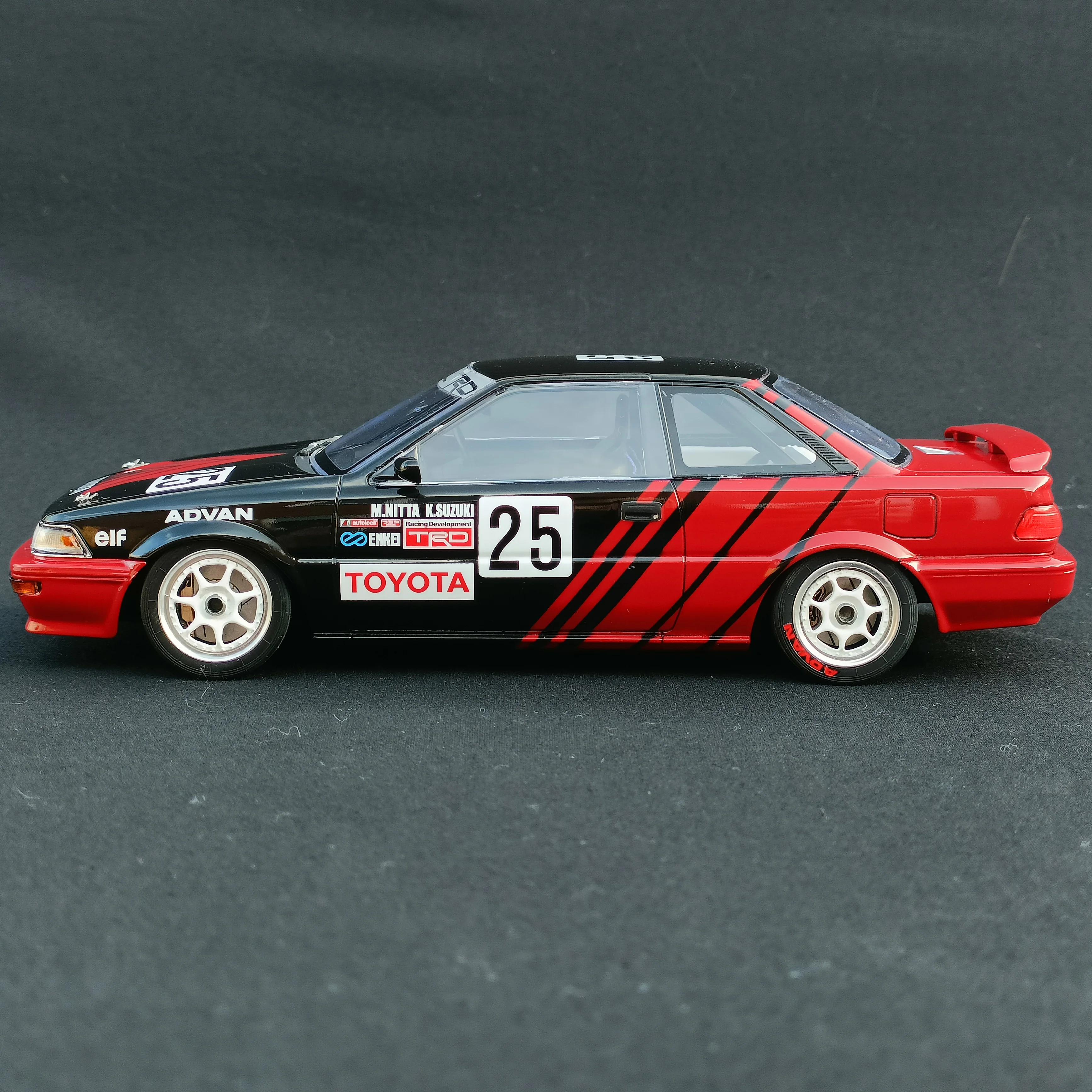 NuNu Hobby1/24 Racing Series TOYOTA COROLLA AE92 '91 JTC AUTOPOLIS - Image 13