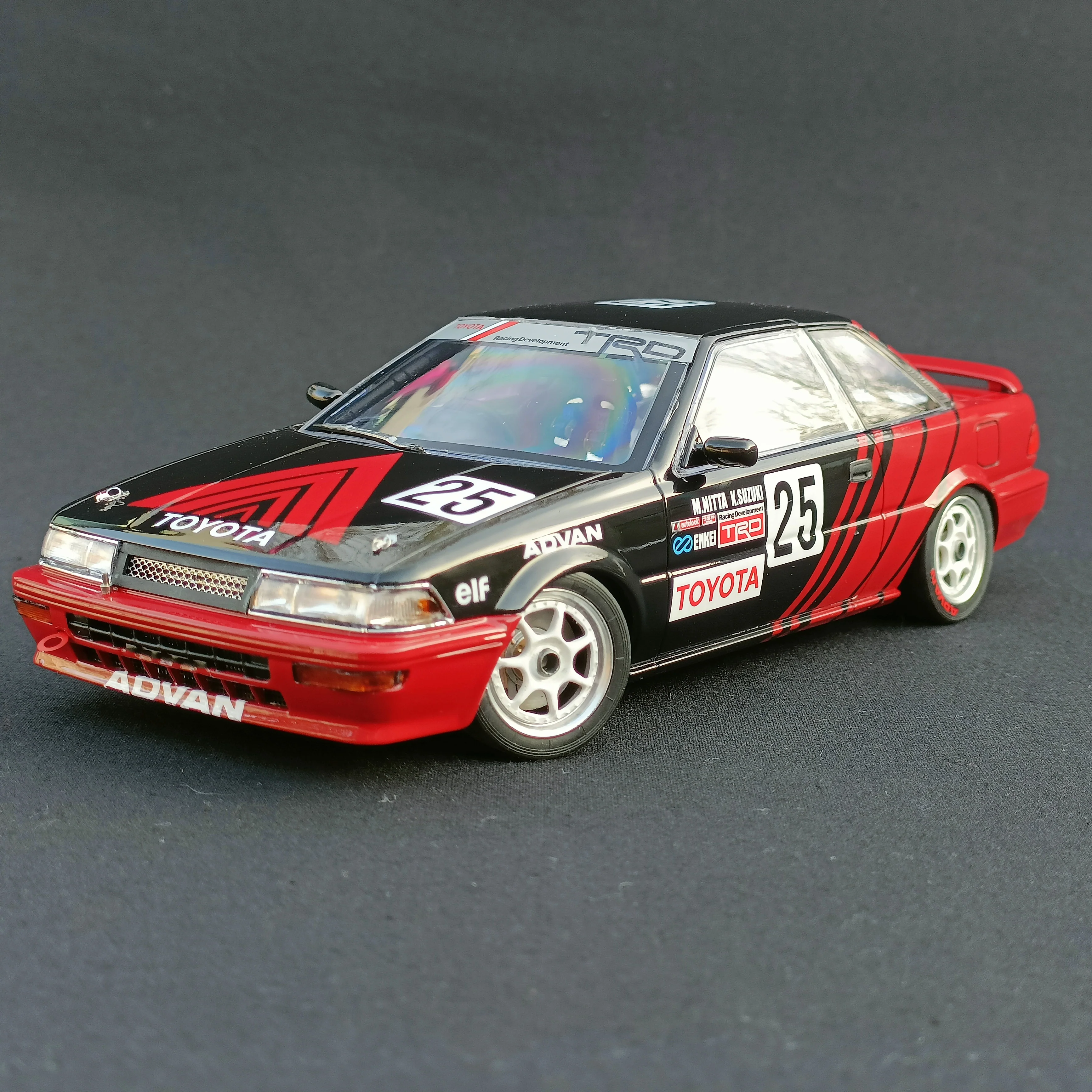 NuNu Hobby1/24 Racing Series TOYOTA COROLLA AE92 '91 JTC AUTOPOLIS - Image 15