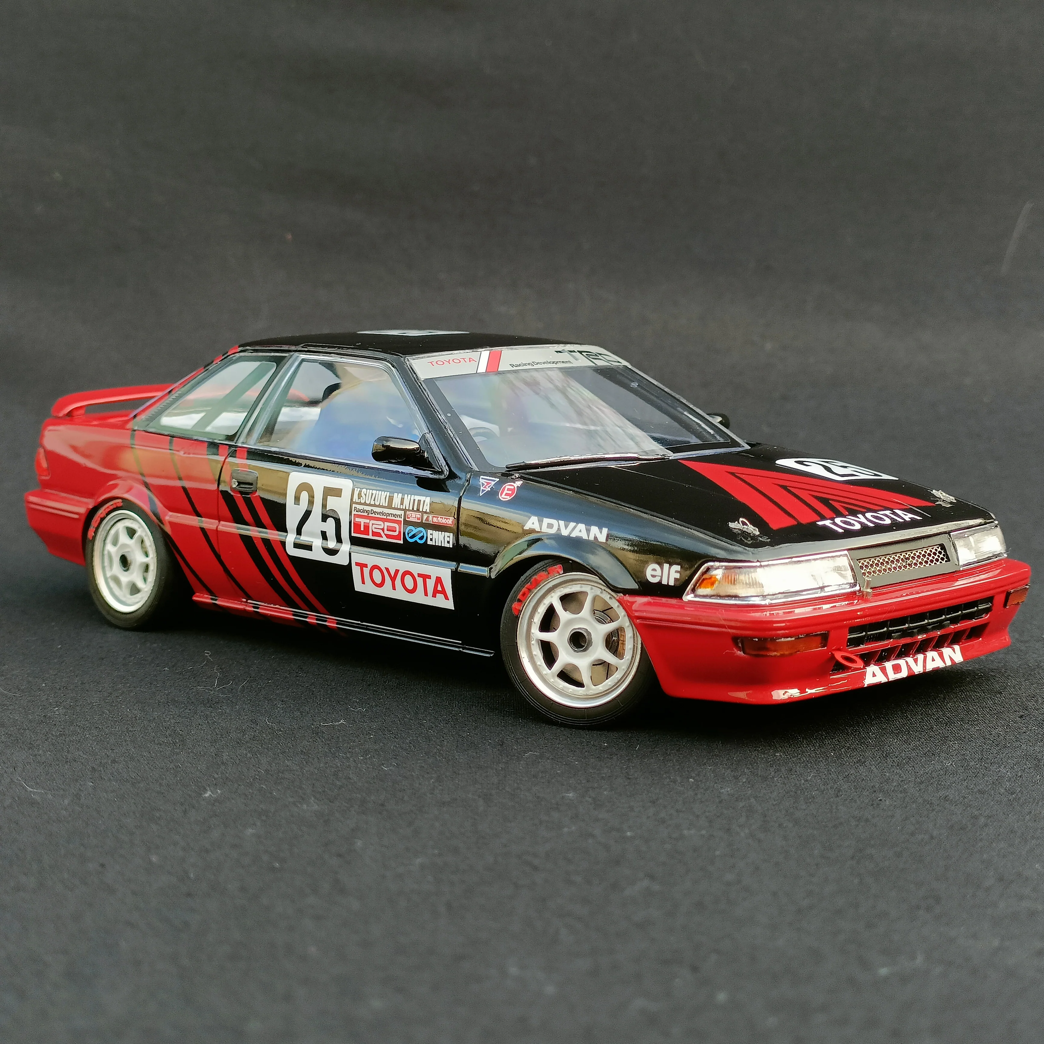NuNu Hobby1/24 Racing Series TOYOTA COROLLA AE92 '91 JTC AUTOPOLIS - Image 16