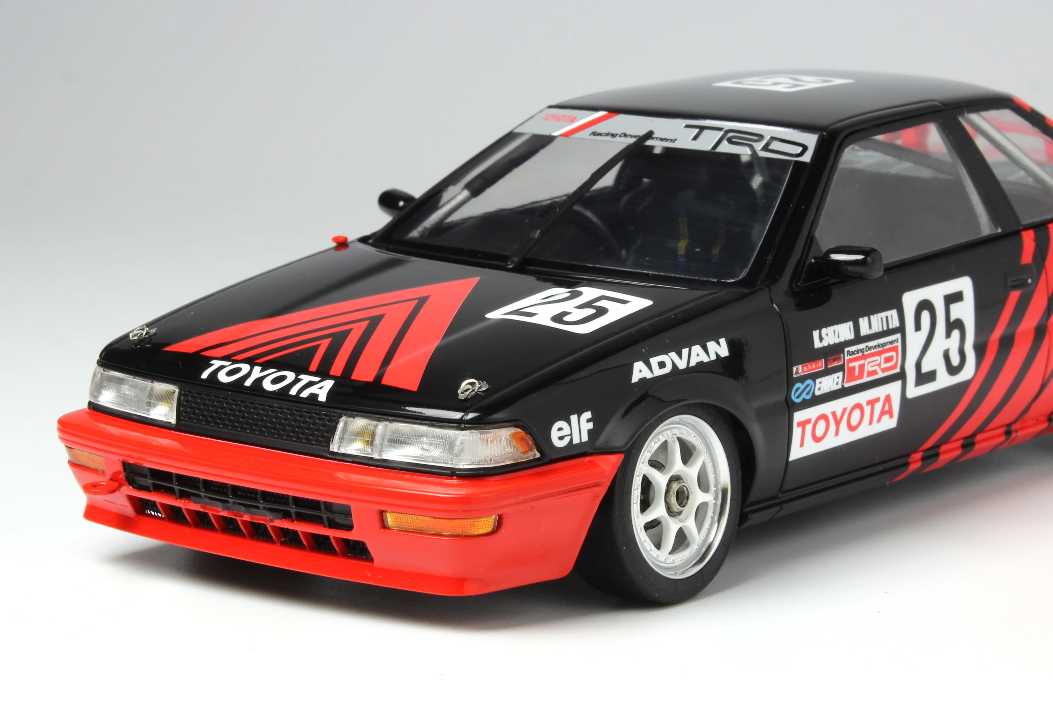 NuNu Hobby1/24 Racing Series TOYOTA COROLLA AE92 '91 JTC AUTOPOLIS - Image 3