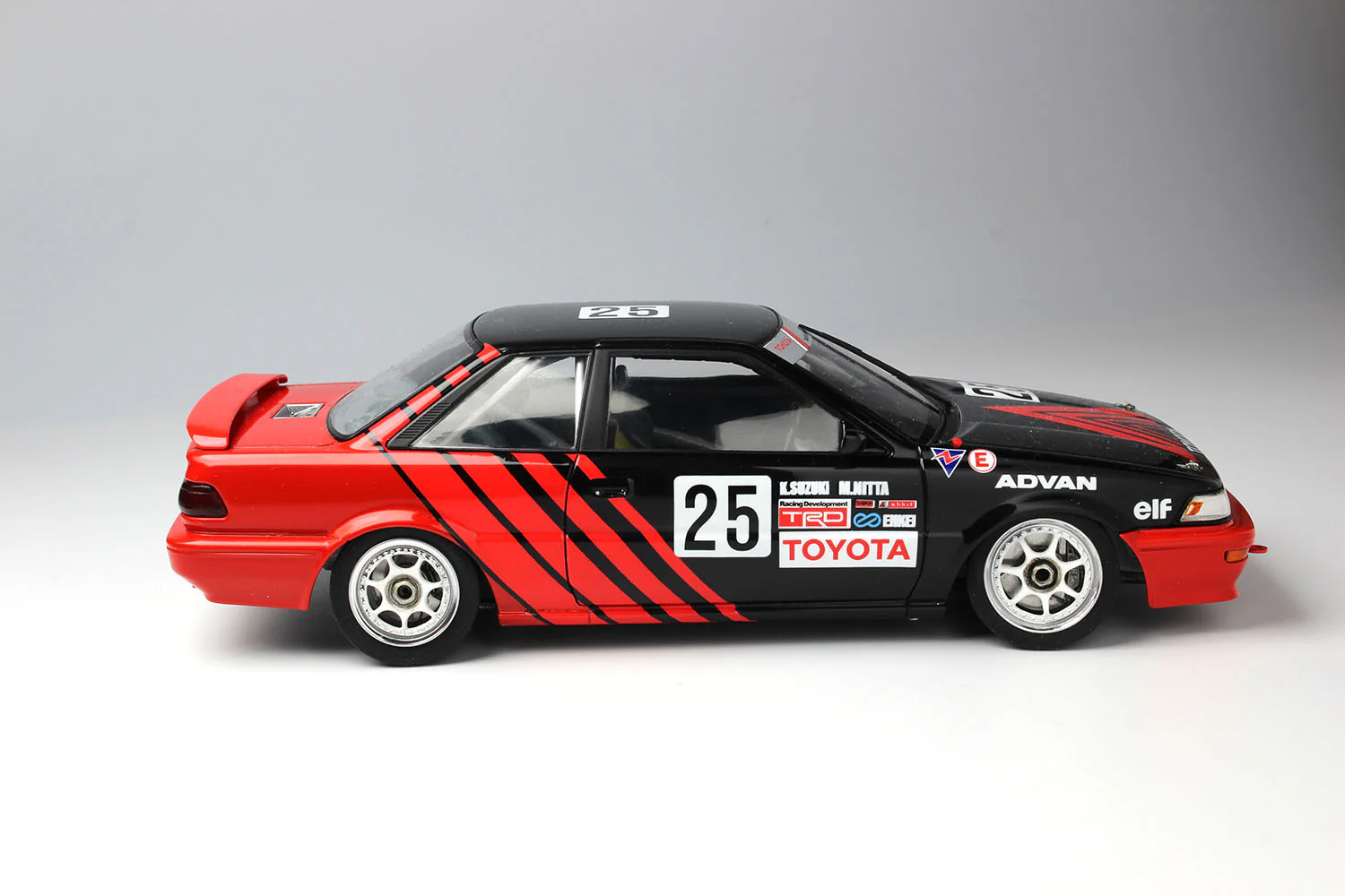 NuNu Hobby1/24 Racing Series TOYOTA COROLLA AE92 '91 JTC AUTOPOLIS - Image 5