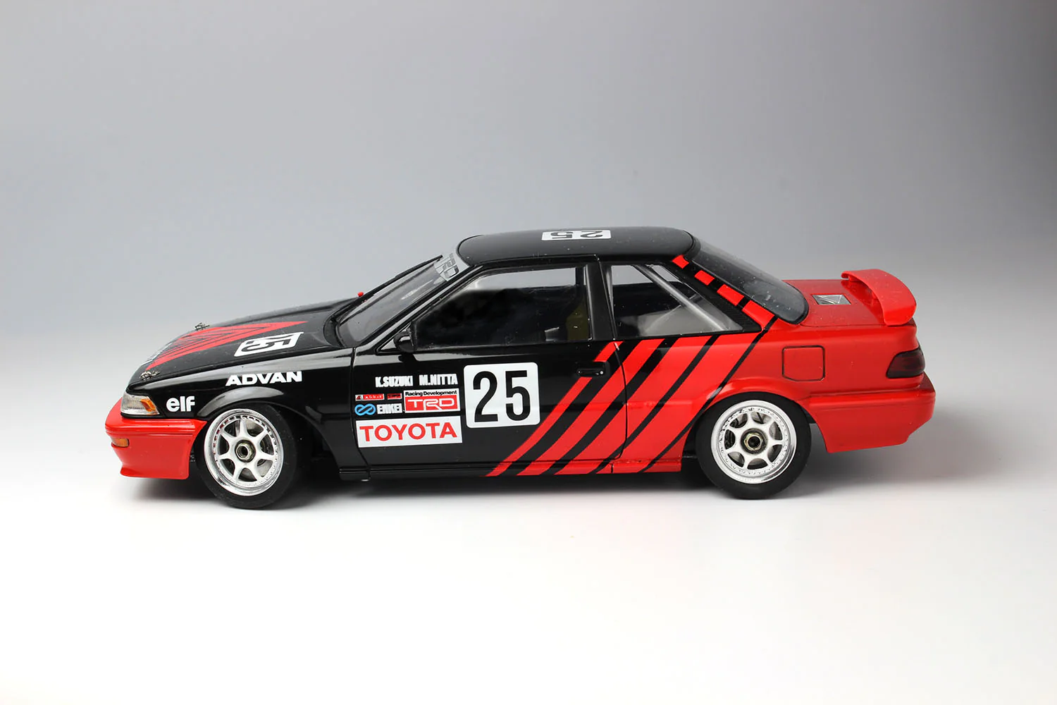 NuNu Hobby1/24 Racing Series TOYOTA COROLLA AE92 '91 JTC AUTOPOLIS - Image 8