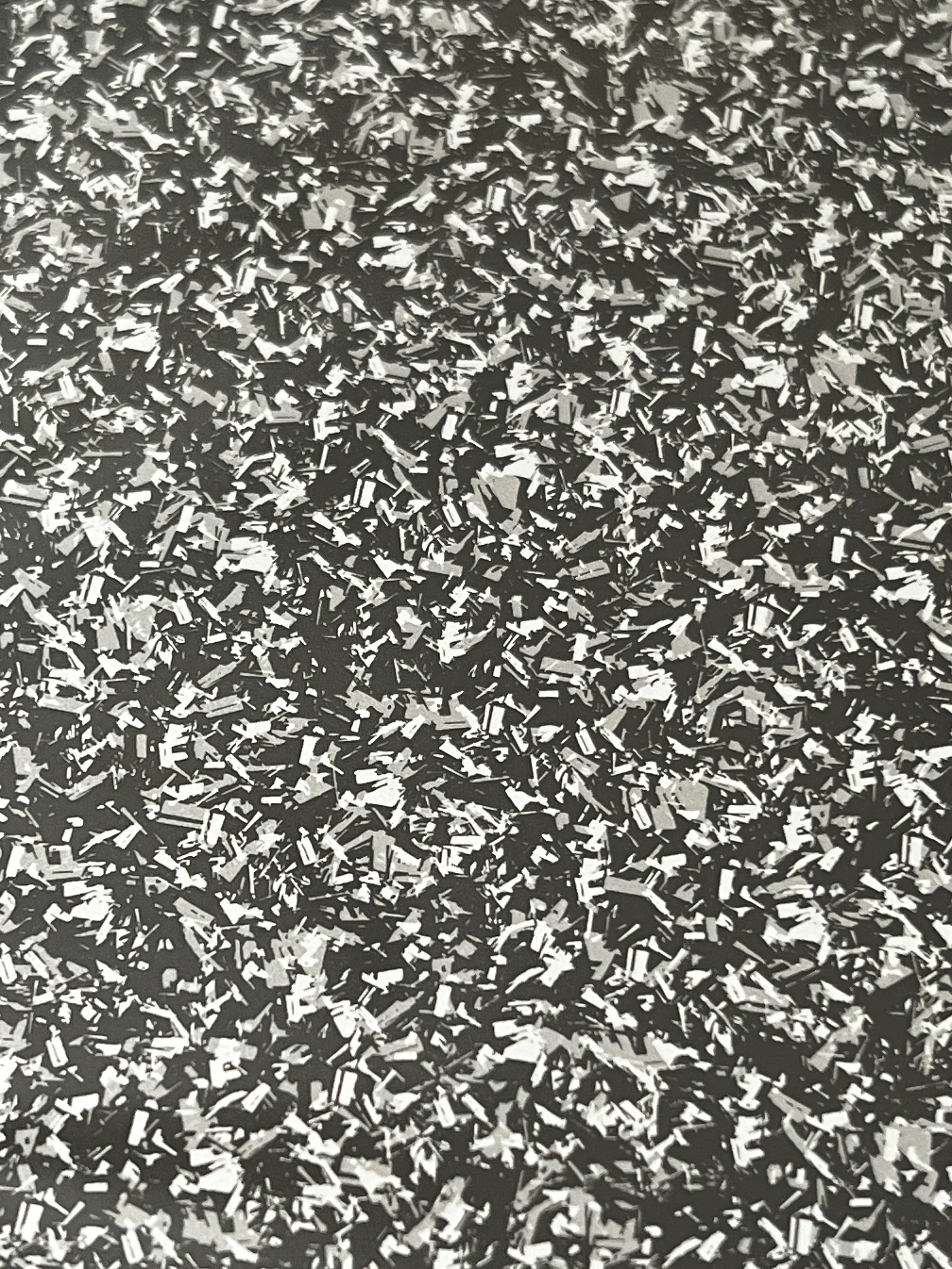 Scale Motorsport 1/24 Crushed Carbon Fiber Pewter Metallic Grey MODEL CAR WATERSLIDE DECAL 1924 - Image 3