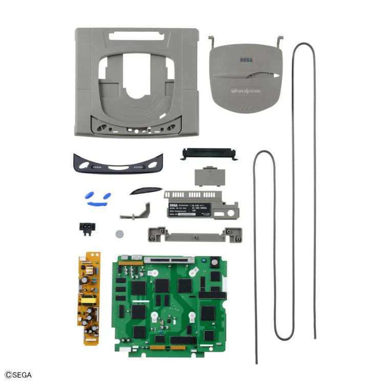 Sega Best Hit Chronicle Series Sega Saturn Model Kit - Image 6