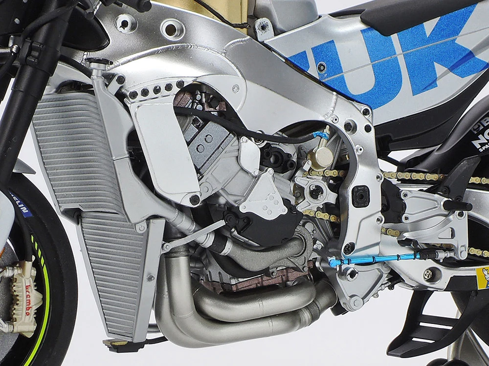 Tamiya 1/12 2020 Team Suzuki ECSTAR GSX-RR Racing Motorcycle - Image 10