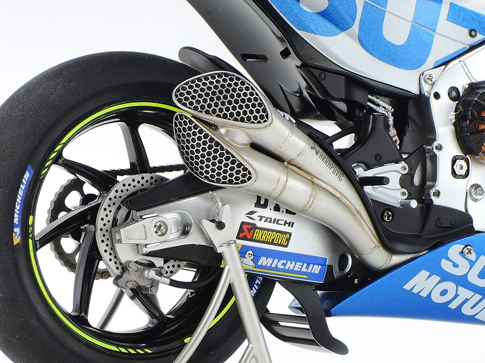 Tamiya 1/12 2020 Team Suzuki ECSTAR GSX-RR Racing Motorcycle - Image 11