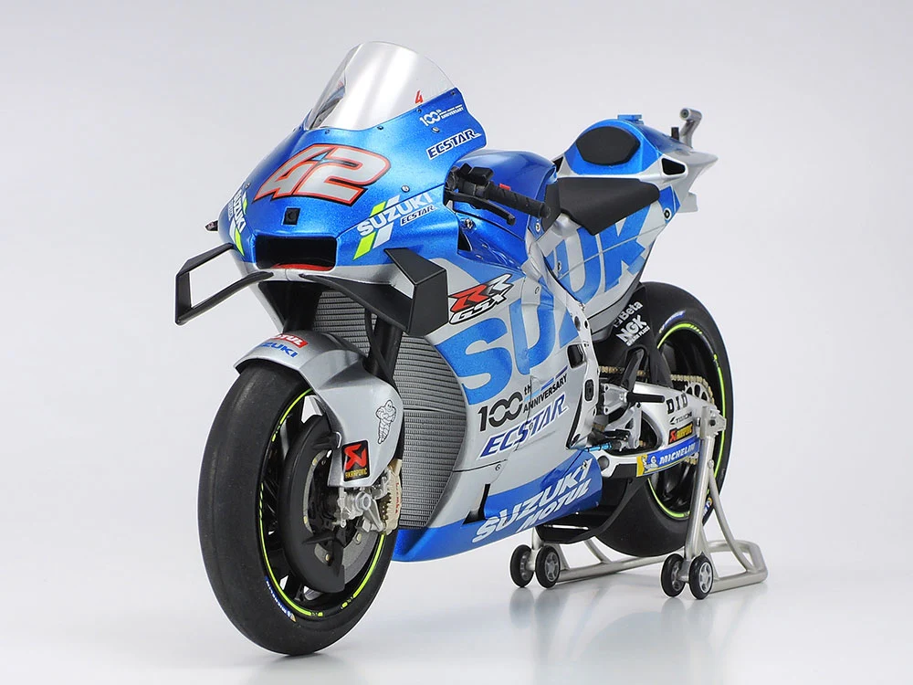 Tamiya 1/12 2020 Team Suzuki ECSTAR GSX-RR Racing Motorcycle - Image 4