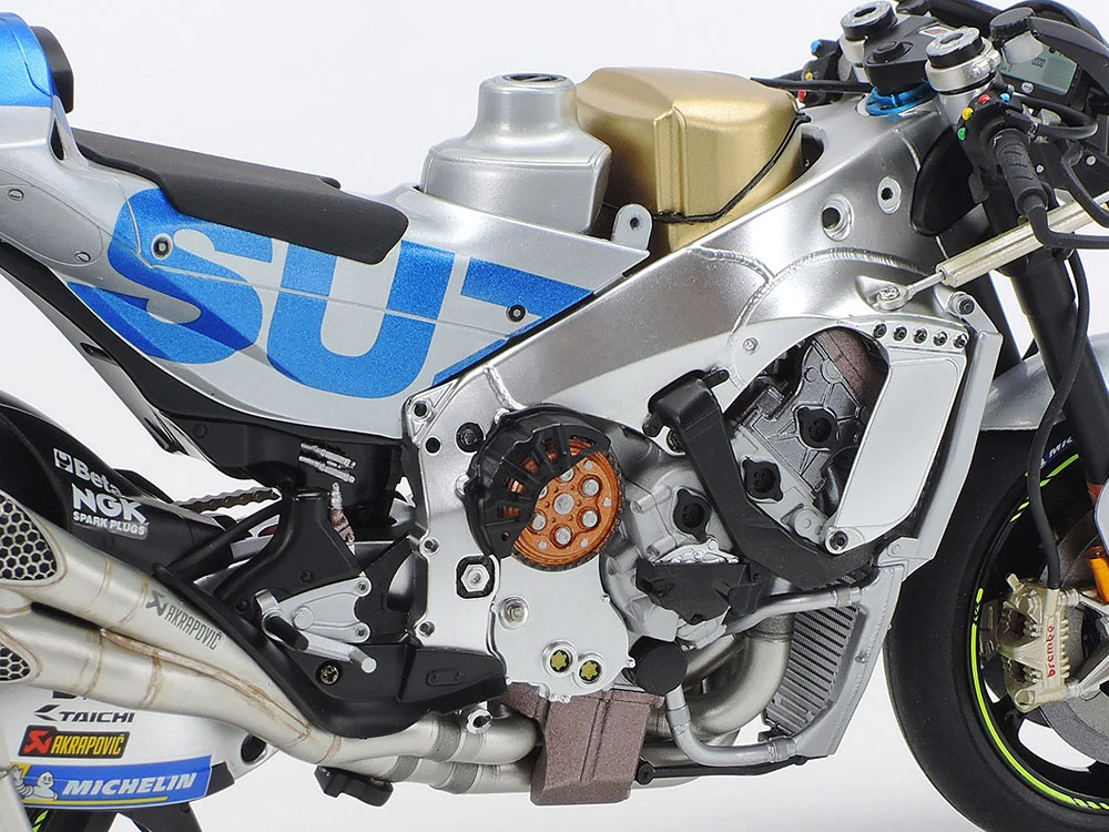 Tamiya 1/12 2020 Team Suzuki ECSTAR GSX-RR Racing Motorcycle - Image 9