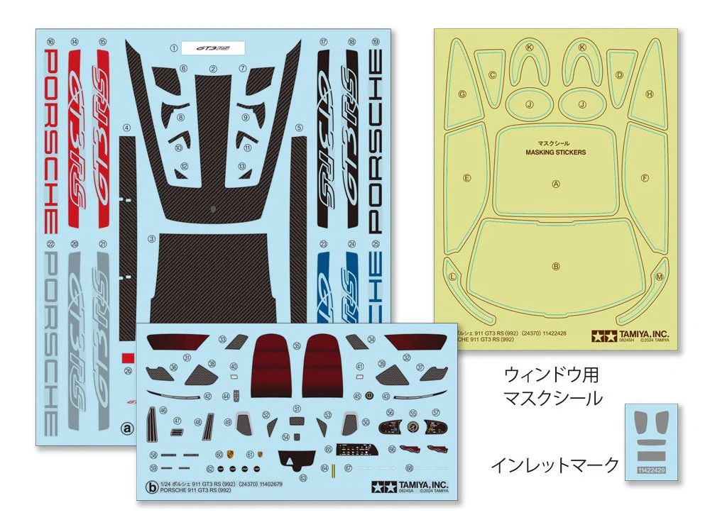 Tamiya - 1/24 Porsche 911 Gt3 Rs (992) - Image 5